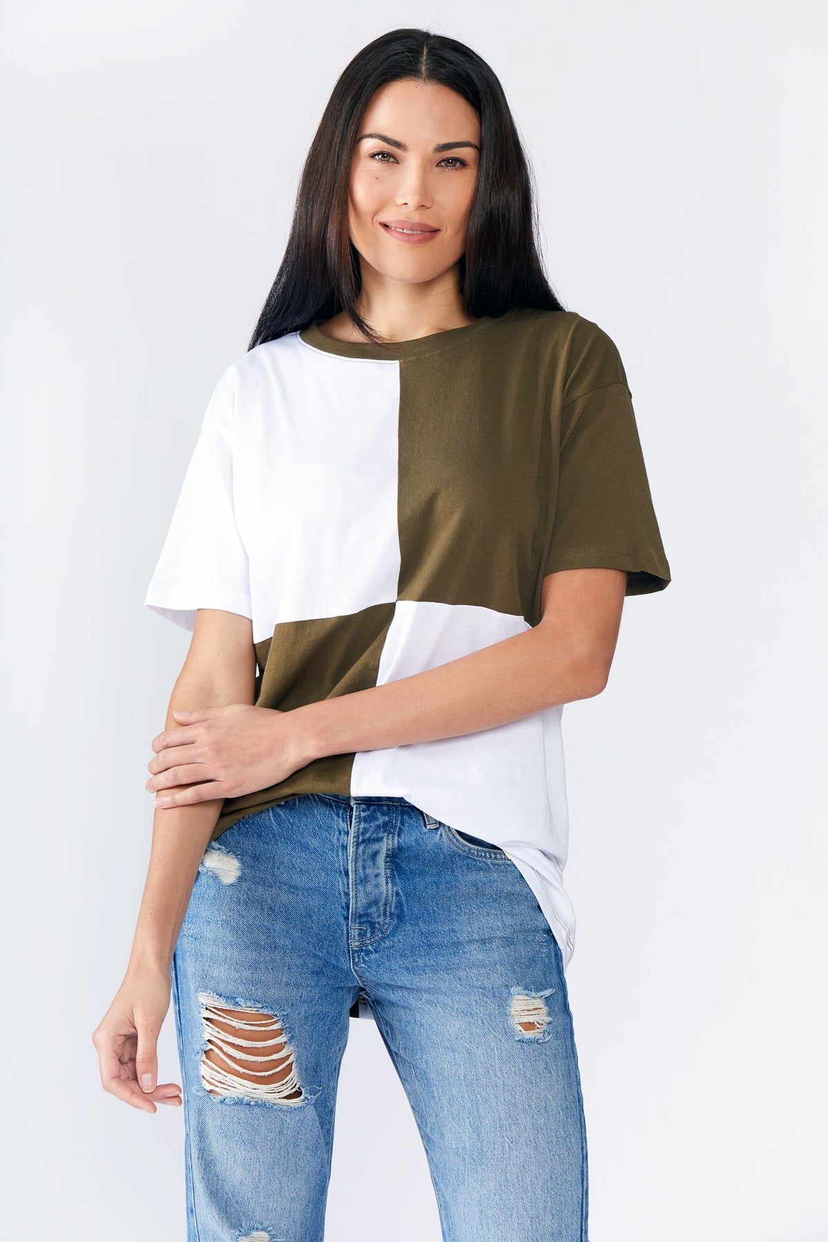 Billie 100% Organic Peruvian Cotton Jersey - Boyfriend Tee