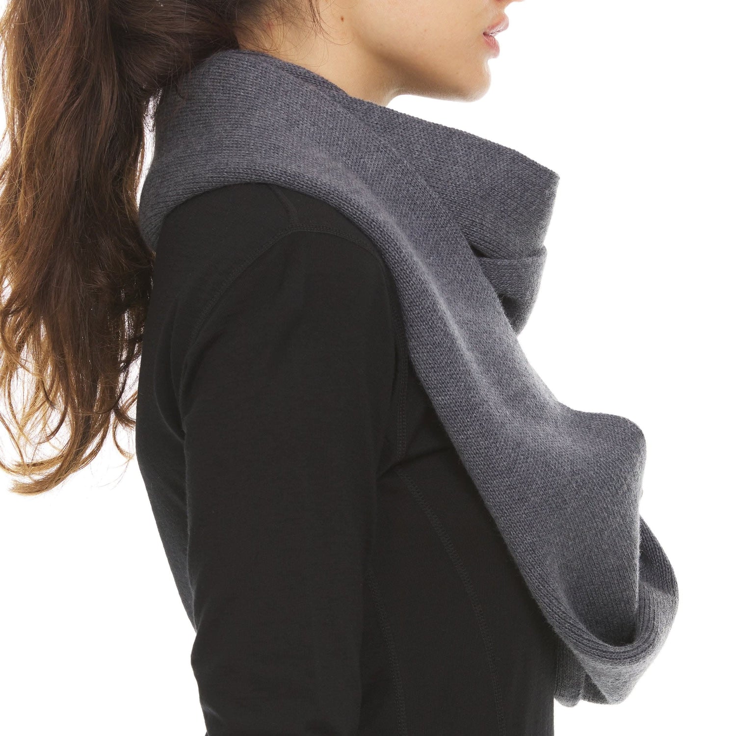 Everyday Knit Infinity Loop Scarf 100% Merino Wool