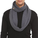 Everyday Knit Infinity Loop Scarf 100% Merino Wool