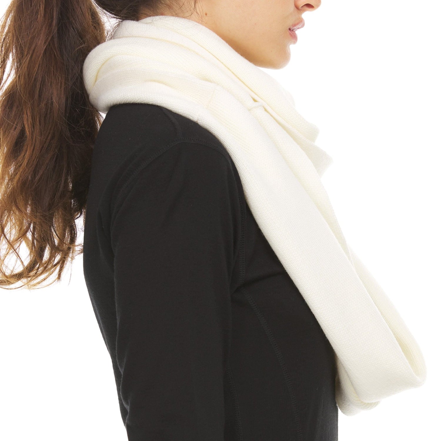Everyday Knit Infinity Loop Scarf 100% Merino Wool