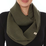 Everyday Knit Infinity Loop Scarf 100% Merino Wool