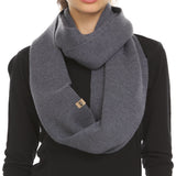 Everyday Knit Infinity Loop Scarf 100% Merino Wool