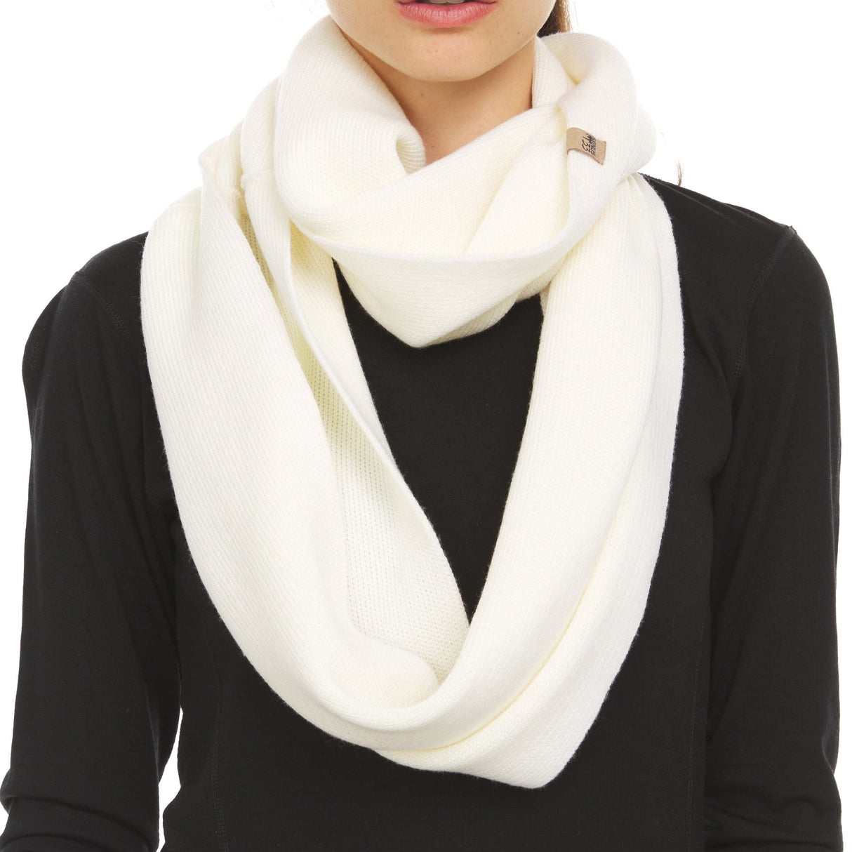Everyday Knit Infinity Loop Scarf 100% Merino Wool