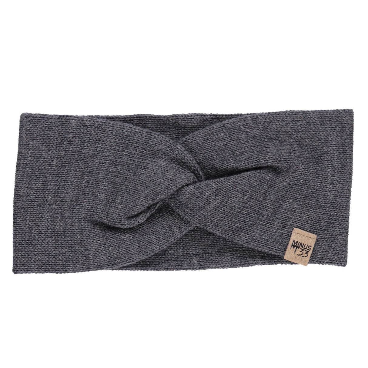 Knit Twist Headband - Midweight, 100% Merino Wool