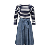 Women's French Jersey Skater Dress