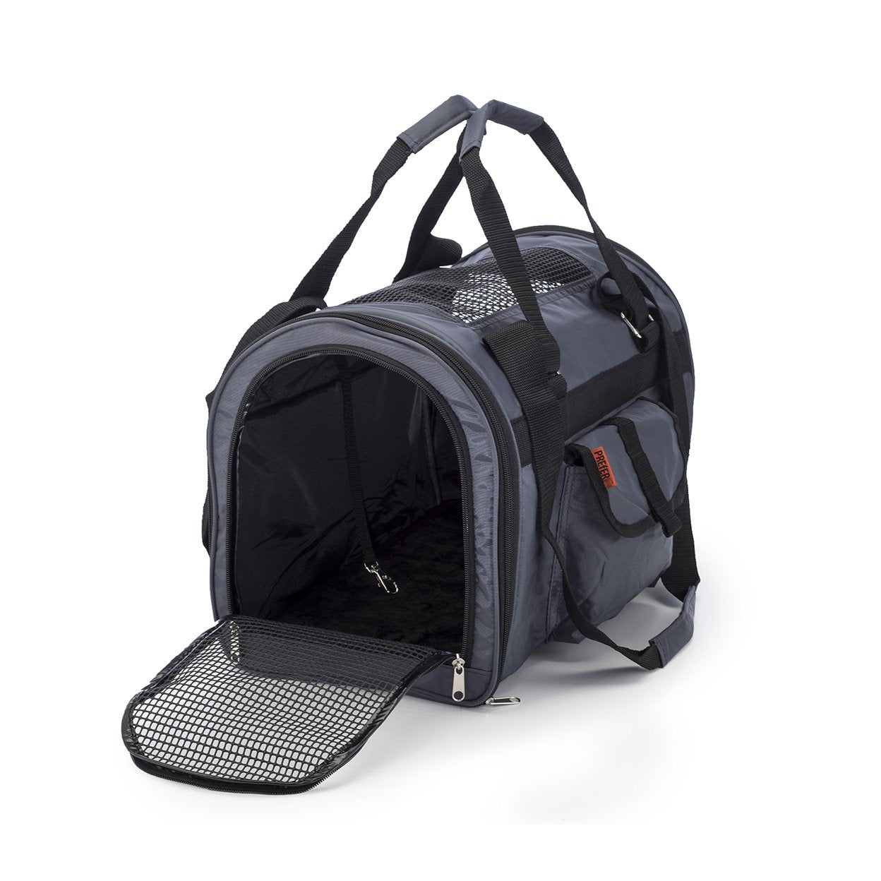 Vented Pet Carrier with leash