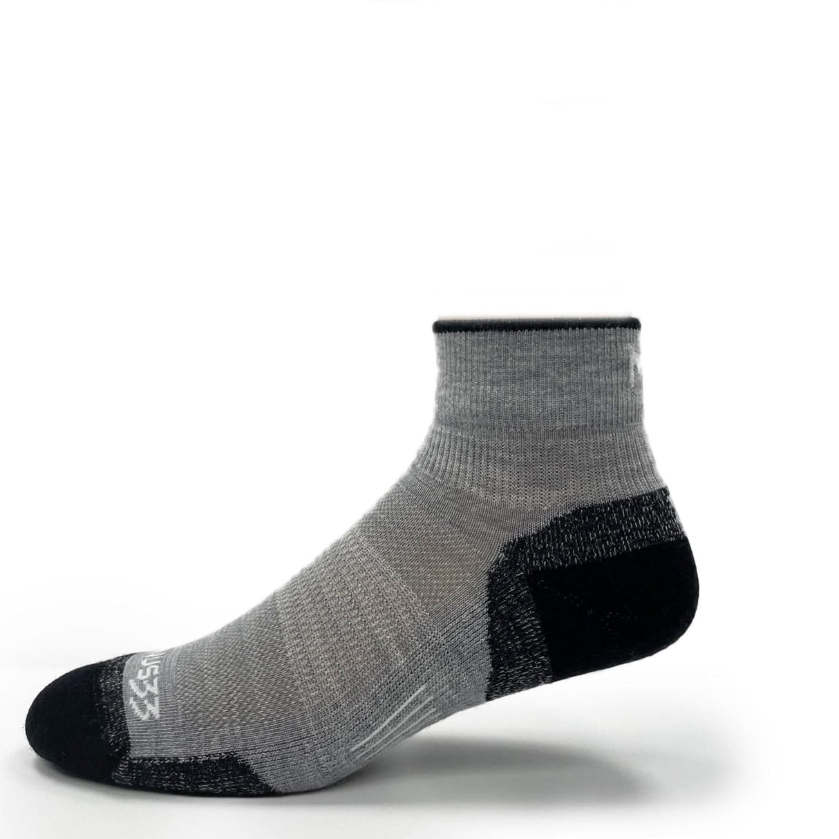 grey hiking socks