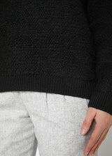 Women's Rag Wool Knit Crew Neck Sweater