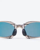 TITAN - Ruby Polarized Lenses, Satin Chrome Frame