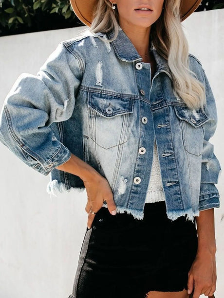 cotton denim jacket