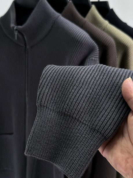 men's wool cardigan