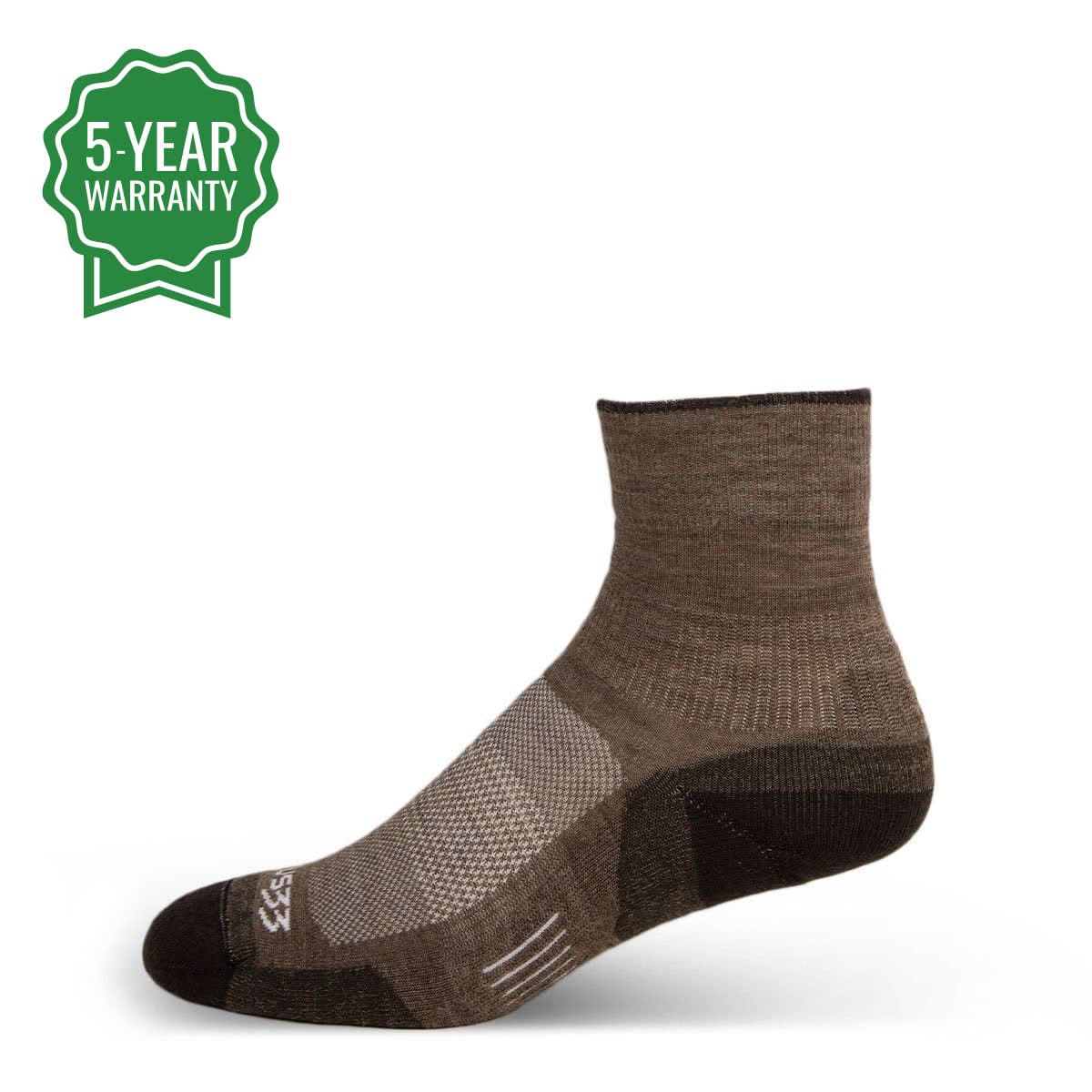 Microweight Cushion Mini Crew Wool Socks | Made in U.S.A.