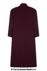 Women's Wool & Cashmere Full-Length Coat, Woman's Long Wool Coat