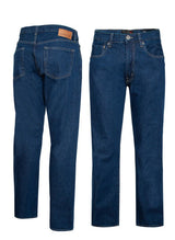 Men's Straight Leg Denim Jeans, 100% Cotton Denim Jeans