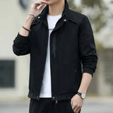 Mens Stand Collar Zipped Up Jacket | Men's Jackets | Slim Fit