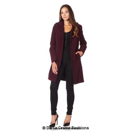 Woman's Wool Overcoat