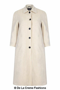 Women's Wool & Cashmere Blend Full-Length Coat – Timeless Elegance | Woman's Long Wool Coat