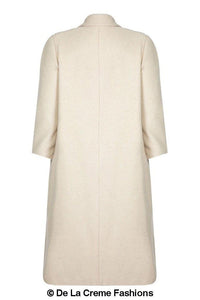 Women's Wool & Cashmere Blend Full-Length Coat – Timeless Elegance | Woman's Long Wool Coat