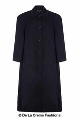 Women's Wool & Cashmere Full-Length Coat, Woman's Long Wool Coat