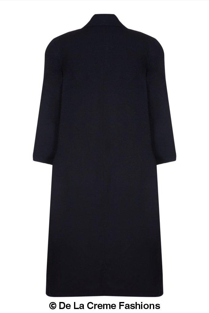 Women's Wool & Cashmere Blend Full-Length Coat – Timeless Elegance | Woman's Long Wool Coat