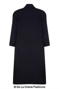 Women's Wool & Cashmere Blend Full-Length Coat – Timeless Elegance | Woman's Long Wool Coat
