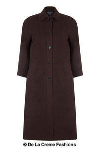 Women's Wool & Cashmere Blend Full-Length Coat – Timeless Elegance | Woman's Long Wool Coat