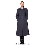 Women's Wool & Cashmere Full-Length Coat, Woman's Long Wool Coat