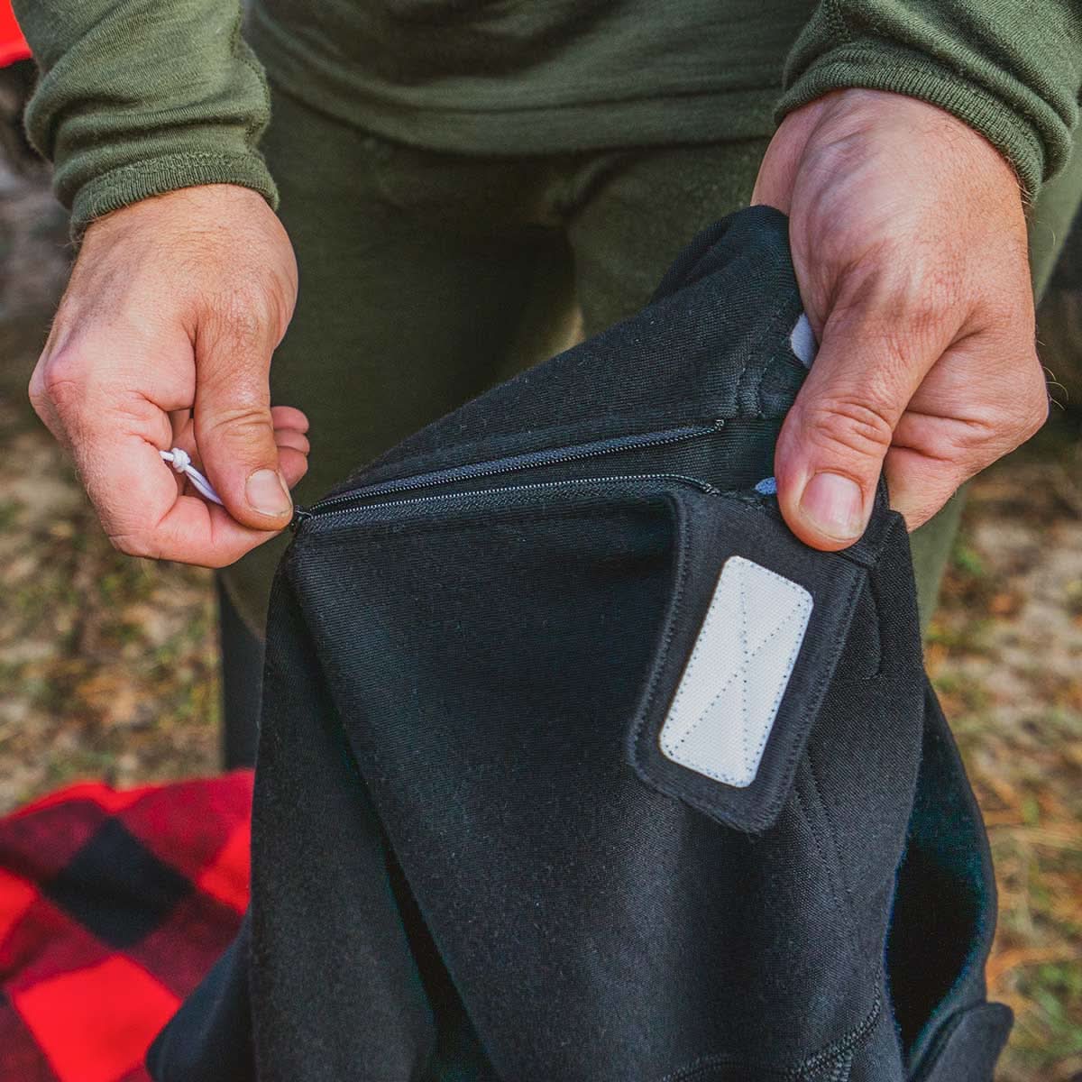 Chugach Men's Heavyweight Zip-Off 3/4 Bottoms 100% Merino Wool