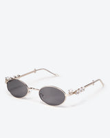 SOLEIL - Black Lenses,Chrome Frame