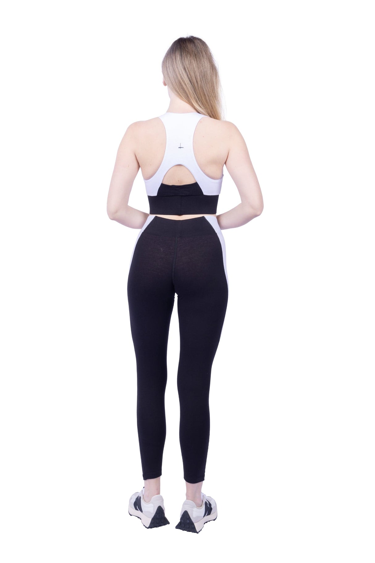 Neda Colorblock Organic Cotton Bra Top, Sports Bra