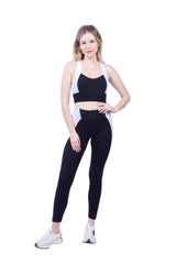 Neda Colorblock Organic Cotton Bra Top, Sports Bra