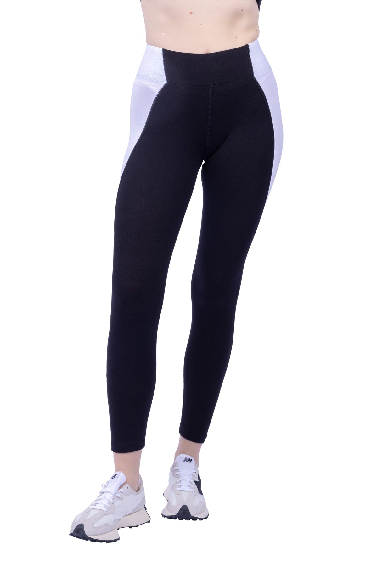 Neda Colorblock Organic Cotton High Waisted Leggings