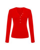 Monroe Organic Cotton Henley Long Sleeve