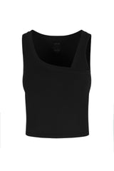 Eden Asymmetrical Organic Cotton Tank