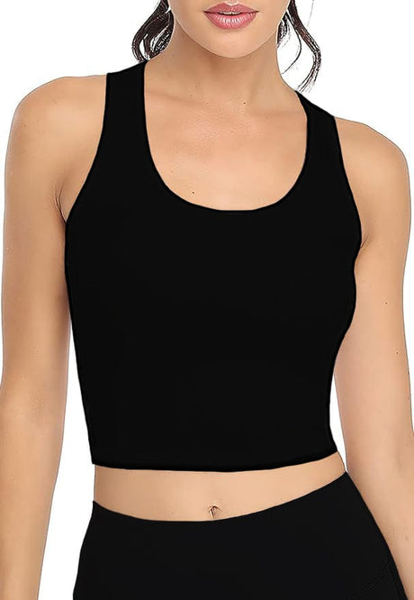 Organic cotton sports bra
