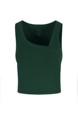 Eden Asymmetrical Organic Cotton Tank