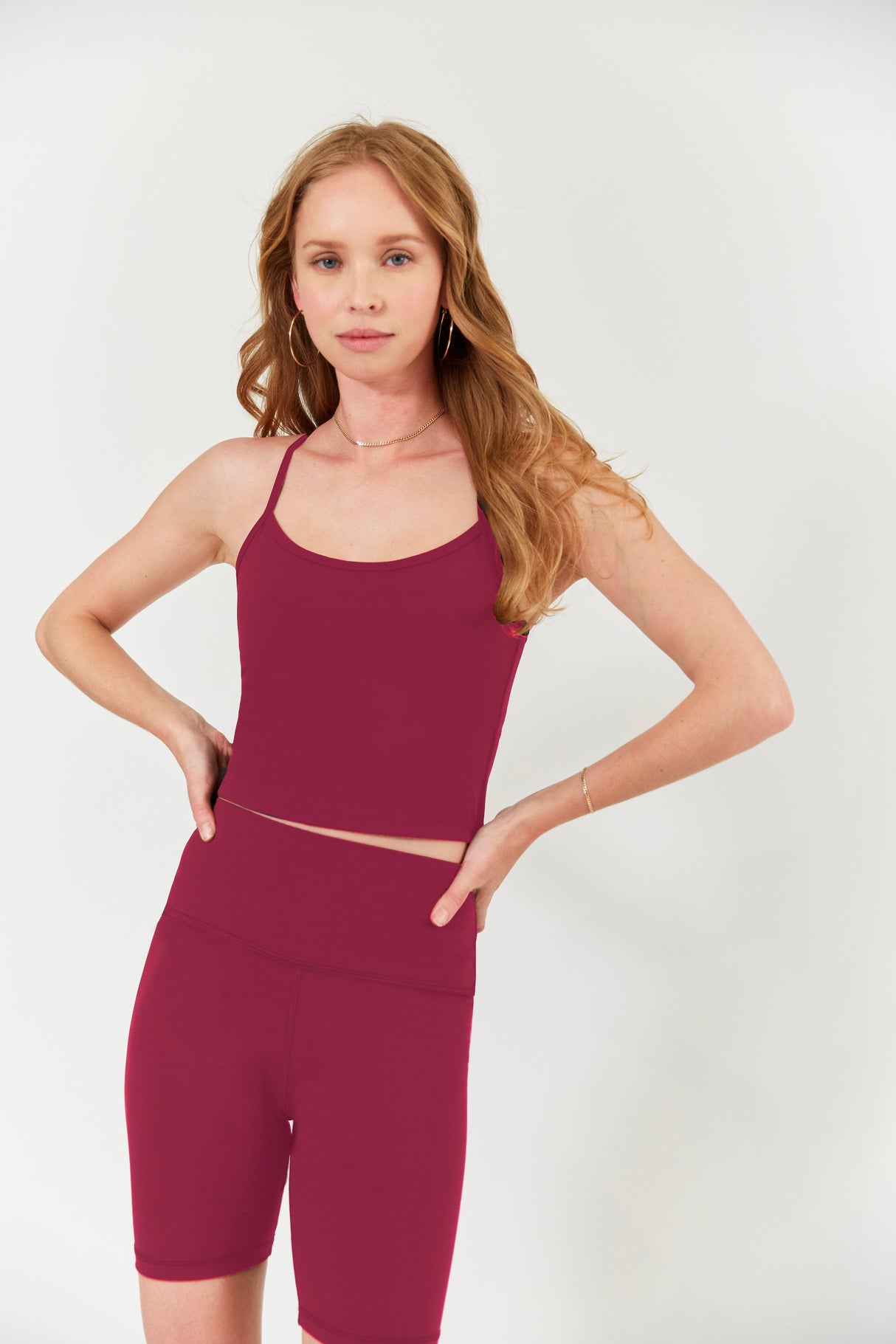 Women's Lea Organic Cotton Cropped Tank