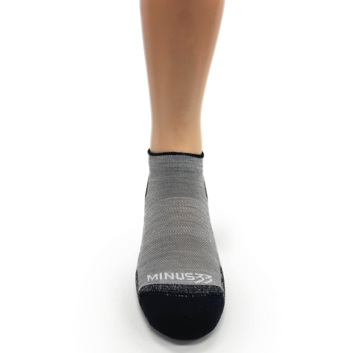 Microweight Cushion - No Show Wool Socks, Made in U.S.A.