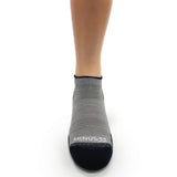 Microweight Cushion - No Show Wool Socks, Made in U.S.A.