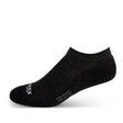 black footie hiking socks