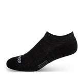 black footie hiking socks