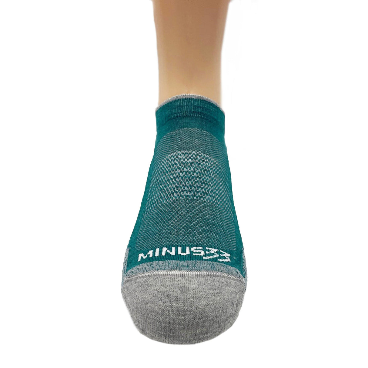 Microweight Cushion - No Show Wool Socks, Made in U.S.A.