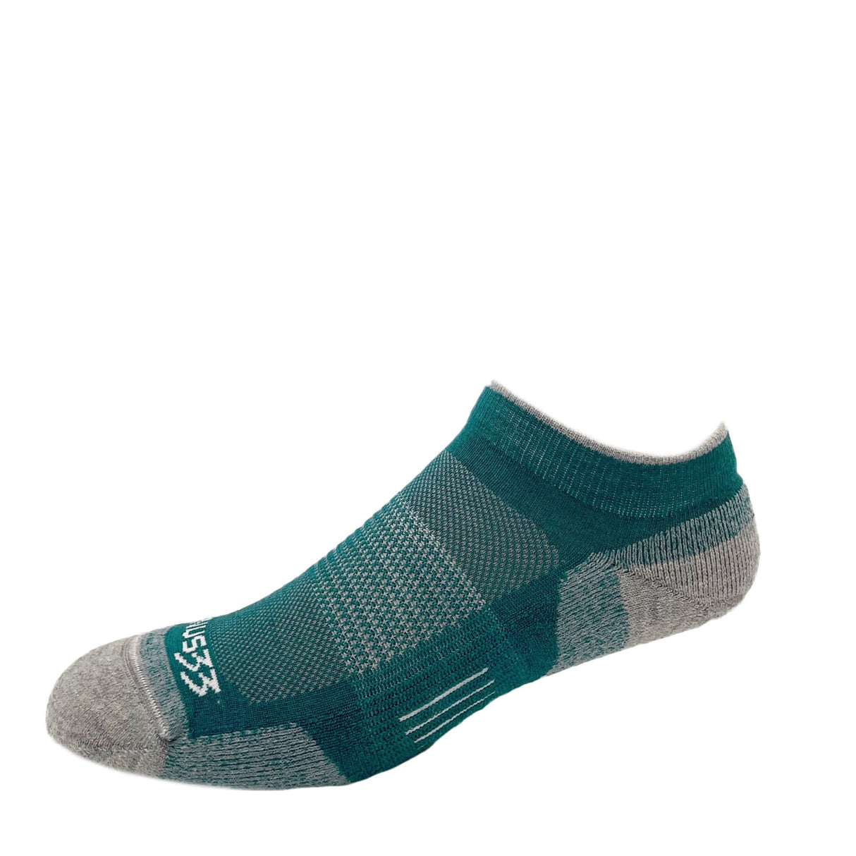 Microweight Cushion - No Show Wool Socks, Made in U.S.A.