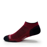 Microweight Cushion - No Show Wool Socks, Made in U.S.A.