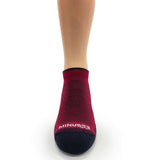 Microweight Cushion - No Show Wool Socks, Made in U.S.A.