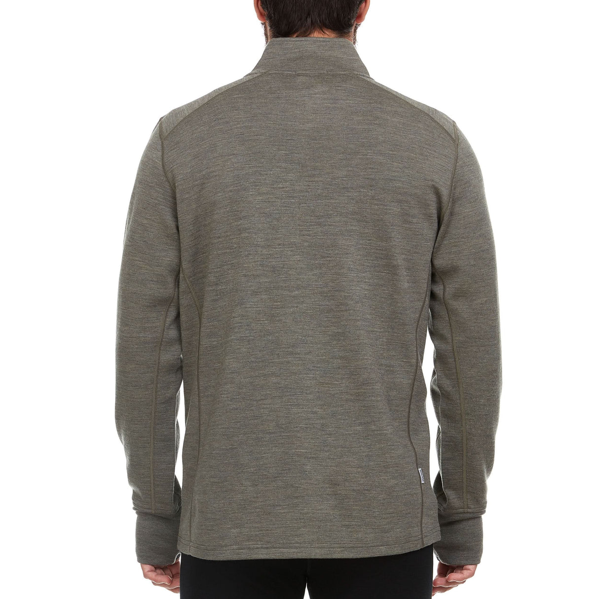 Men's Heavyweight Wool 1/4 Zip Wilderness