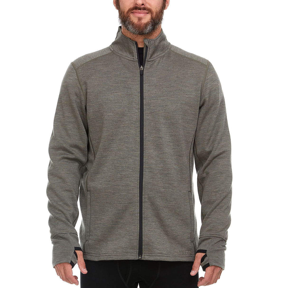 Men's Heavyweight Wool Full Zip Wilderness