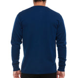 Long Sleeve Henley - Men's 3 Button, Midweight 100% Merino Wool