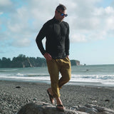 Men's Microweight Wool 1/4 Zip Woolverino