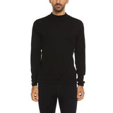 Men's Midweight Mock Neck 100% Merino Wool